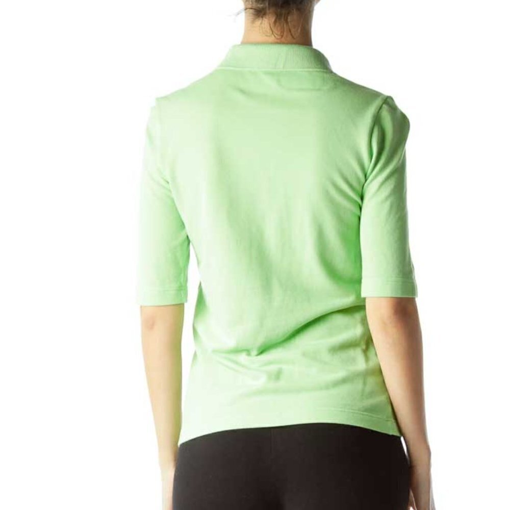 Lacoste Green Polo Shirt - Picture 3 of 3